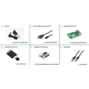 Raspberry Pi Raspberry Pi5 - 4gb instap Ki, Ontwikkelborden + Kits
