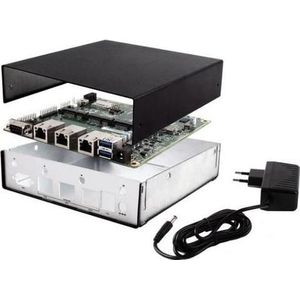 PC Engines APU3D4 Embedded Box Starter Kit - 1 GHz, 4 GB RAM, 3x LAN, Intel i211 NIC, Ontwikkelborden + Kits