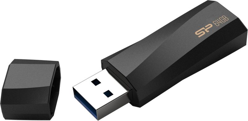 Silicon Power - Blaze B07 - USB Stick - Zwart - 64GB - USB 3.2