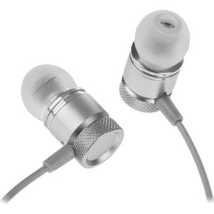 Peter Jäckel FUN Stereo Hoofdtelefoon Premium Zilver met 3,5 mm aansluiting (Bedraad), Koptelefoon, Zilver