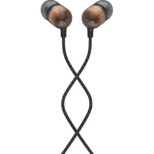 House of Marley Glimlach Jamaica (Geen ruisonderdrukking, Bedraad), Koptelefoon, Zwart