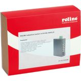 ROLINE Industriële Switch - 7x RJ-45 - 1x ST - Unmanaged