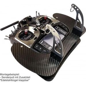 AHLtec Senderpult MZ18 & 24 HoTT PRO in Black ( KEIN Carbon! )