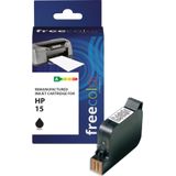 Freecolor - HP 15 - Compatibele Inktcartridges - Gerecycled - Kleur: Multicolor