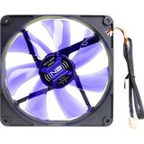 Noiseblocker - BlackSilent L-XK2 - PC Ventilator - Zwart - 140 mm