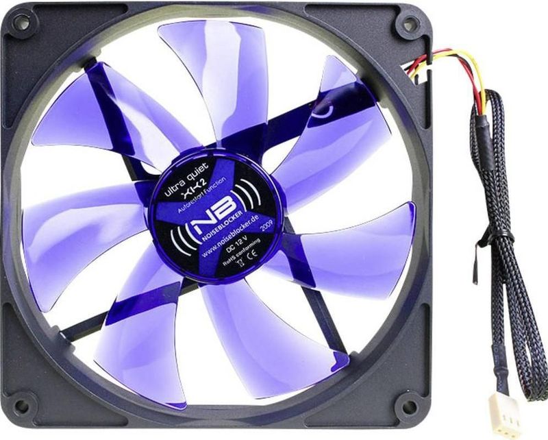 Noiseblocker - BlackSilent L-XK2 - PC Ventilator - Zwart - 140 mm