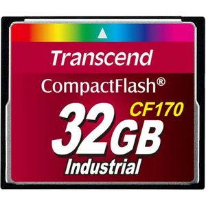 Transcend 32GB CF KAART (CF170) (32 GB, CF), Geheugenkaart