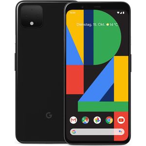 Google Pixel 4 (64 GB, Gewoon zwart, 5.70"", Enkele SIM, 16 Mpx, 4G), Smartphone, Zwart