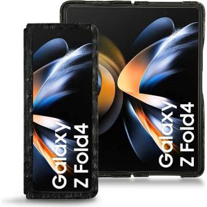 Noreve Leren beschermhoesje Samsung Galaxy Z Fold4 (Galaxy Z Fold 4), Smartphonehoes, Zwart