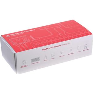 Raspberry Pi Officiële Kit Desktop zonder PI4 Spaanse versie, Ontwikkelborden + Kits