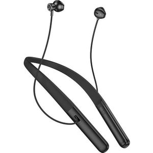 Hoco Wireless headphones wireless earphones bluetooth ES73 black (60 h, Draadloze), Koptelefoon, Zwart