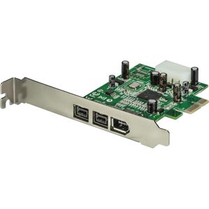 StarTech 3-poorts PCI-E 1394b FireWire 800-kaart, Controlekaart