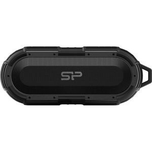 Silicon Power BS70 (8 h, Oplaadbare batterij), Bluetooth luidspreker, Zwart