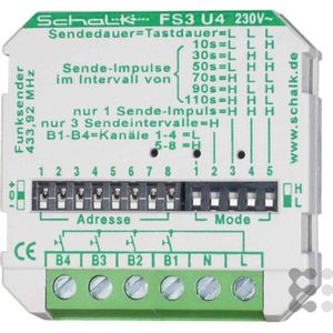 Schalk Radiozender, Elektronica benodigdheden + Behuizing