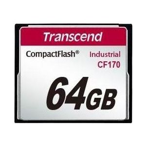 Transcend TS64GCF170 - 64 GB Compact Flash kaart (64 GB), Geheugenkaart
