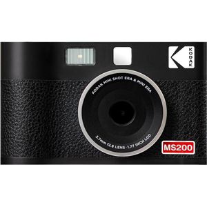 Kodak Cam Mini Shot 2 ERA Zwart 2,1x3,4, Instant camera, Zwart