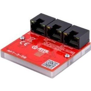 Atte - APT-3-50 - Netwerkschakelaar - Grijs - 3 Poorts POE Gigabit