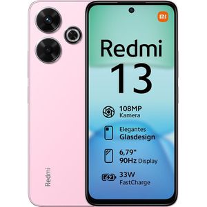 Xiaomi REDMI 13 128GB PARELROZE (126 GB, Parel Roze, 6.79""), Smartphone, Roze