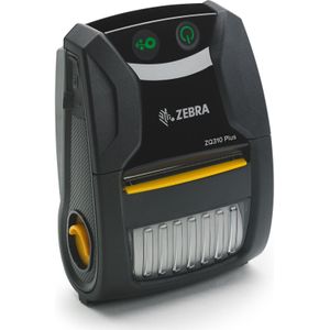 Zebra - ZQ310 Plus - Labelprinter - Zwart - Direct Thermisch, 203 x 203 DPI, 100 mm/sec, Bedraad & Draadloos Bluetooth