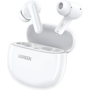 Ugreen TWS HiTune T3C in-ear headphones, Bluetooth 5.4, IPX5, microphone (white) (Draadloze), Koptelefoon, Wit
