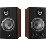 Genius - SP-HF1200B - Reproduktory - Bruin/zwart - Hout - 2.0 - 36W