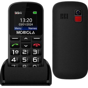 Vega - Mobiola Mb200 - Mobiele Telefoon - Zwart - 2G Telefoon Voor Senioren