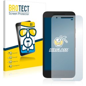 BROTECT AirGlass kogelwerende glasfolie (1 Stuk, LG Nexus 5X), Smartphone beschermfolie