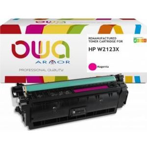 Armor OWA, Toner, OWA toner compatibel met HP W2123X/ 212X magenta (10.000 p.) (B)