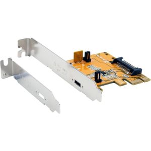 Exsys PCI Express adapterkaart voor EX-1012 Expansion Box, incl. USB C-C kabel., Controlekaart
