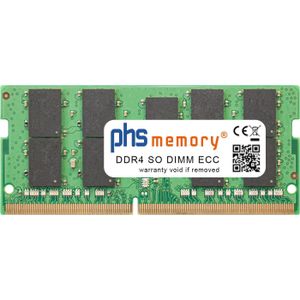 PHS-memory RAM geschikt voor Fujitsu CELSIUS H760 (Xeon E3-1500M) (1 x 32GB), RAM Modelspecifiek