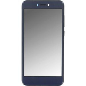 OEM Beeldscherm + frame voor Huawei P8 Lite 2017 blauw, zonder logo (Scherm, Huawei P8 Lite (2017)), Onderdelen voor mobiele apparaten, Blauw