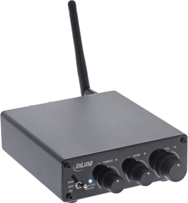 InLine - Audio Receiver - Zwart - Bluetooth 5.3
