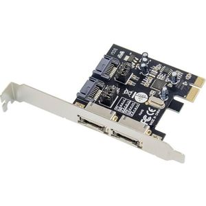 MicroConnect - PCIe SATA III - Uitbreidingskaart - ASM1061 - Storage Controller