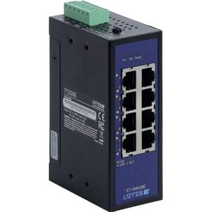 Lütze ET-SWU8E Ethernet-switch 8-poorts 10/100 MBit/s (8 ports), Netwerkschakelaar