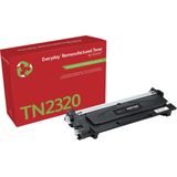 Everyday ™ Mono Remanufactured Toner van Xerox compatible met Brother (TN2320), High capacity