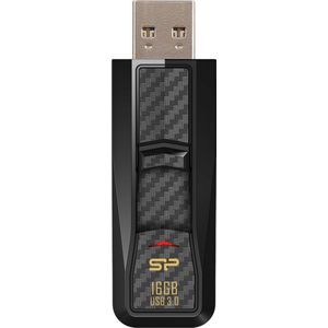 Silicon Power Blaze B50 (16 GB, USB 3.1, USB A), USB-stick, Zwart