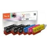 Peach - PGI-530/CLI-531 MultiPack - Inktcartridges - Zwart/Cyaan/Magenta/Geel