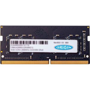 Origin Storage 8GB DDR4 2666MHz SODIMM 2Rx8 Niet-ECC 1,2V (1 x 8GB, 2666 MHz, DDR4 RAM, SO-DIMM), RAM