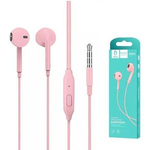 Vega - Dr01 - In-Ear Koptelefoon - Roze - Bedraad
