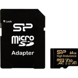 Silicon Power - Golden Series - Micro SD-Kaart - 64GB - High Endurance