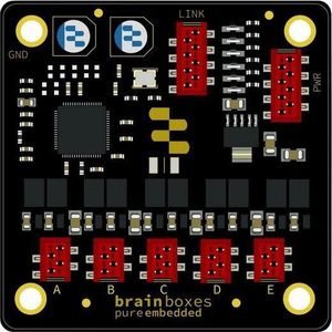 Brainboxes Pure Geïntegreerde 5-poorts 10/100 (5 ports), Netwerkschakelaar