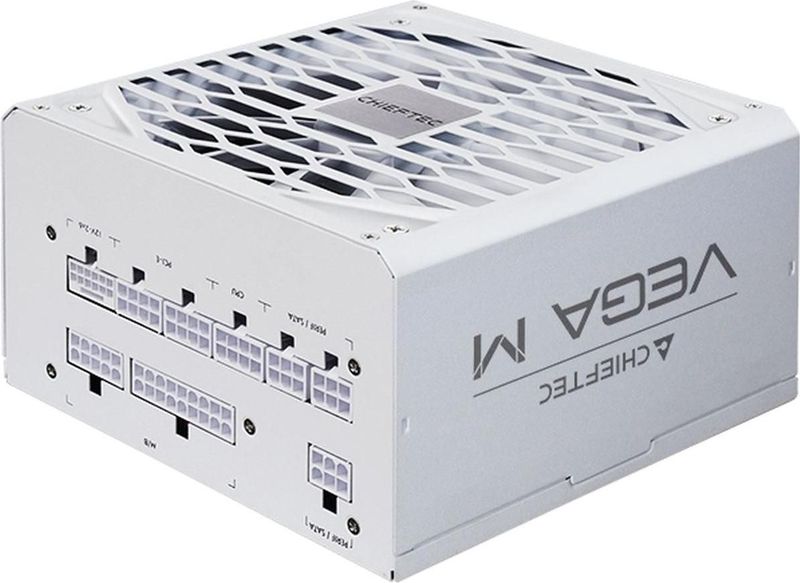 Chieftec - Vega M - PC-voedingseenheid - Wit - 850W