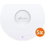 TP-Link - Omada EAP610 - Access Point - Set van 5 - Wifi 6