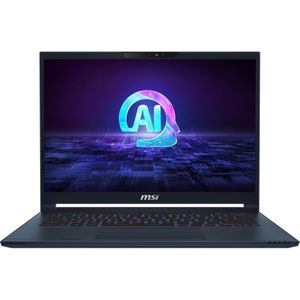 MSI Stealth 14 AI STUDIO A1VFG-071IT Laptop 35,6 cm (14") 2.8K Intel Core Ultra 7 155H 32 GB DDR5-SDRAM 1 TB SSD NVIDIA GeForce RTX 4060 Wi-Fi 7 (802.11be) Windows 11 Home Advanced Blauw