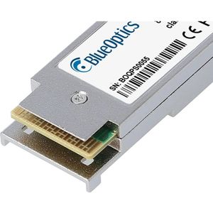 BlueOptics BO25K13610DIN QSFP Transceiver 40GBASE-LR4 10KM industrial, Zendontvangers, Zilver