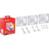 Adata - Vento 120 - PC Ventilator - Wit - 120mm - 3 Pack