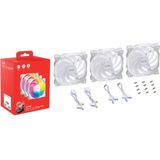 Adata - Vento 120 - PC Ventilator - Wit - 120mm - 3 Pack