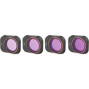 Sunnylife Set van 4 filters ND 4/8/16/32 voor DJI Mini 3 Pro (MM3-FI417). (Filters, Mini 3 Pro), RC drone accessoires