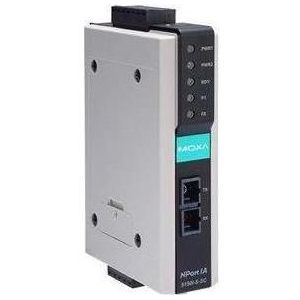 Moxa NPORT IA-5150I-M-SC-T - 1-poorts RS-232422485 apparaatserver met 1 100BaseF(X), Data converter