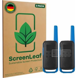 ScreenLeaf Schutzfolie nachhaltiger Displayschutz Display Schutz Folie Klar Transparent, Accessoires voor portofoons